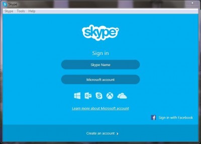 skype text message