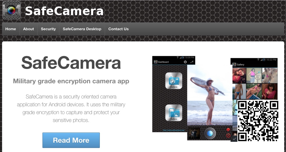 SafeCamera image encryption for Android