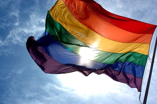 The LGBT flag (Image Source: Wikipedia)