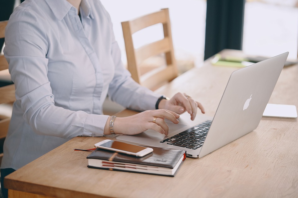 Woman working