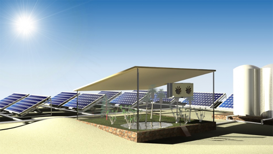 Creating Clean Water in the Desert From Solar Panels