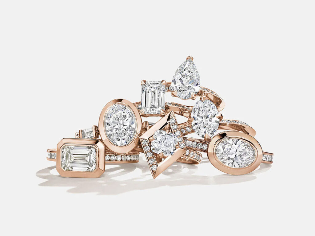 rose gold diamond