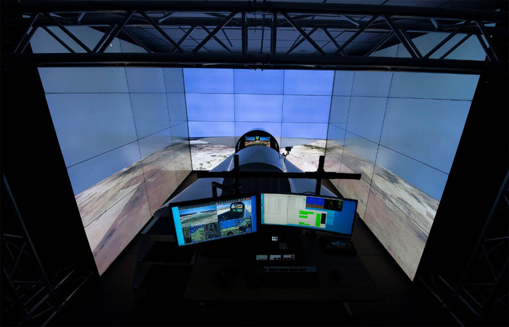 he X-59 simulator at NASA