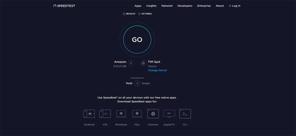 Speedtest