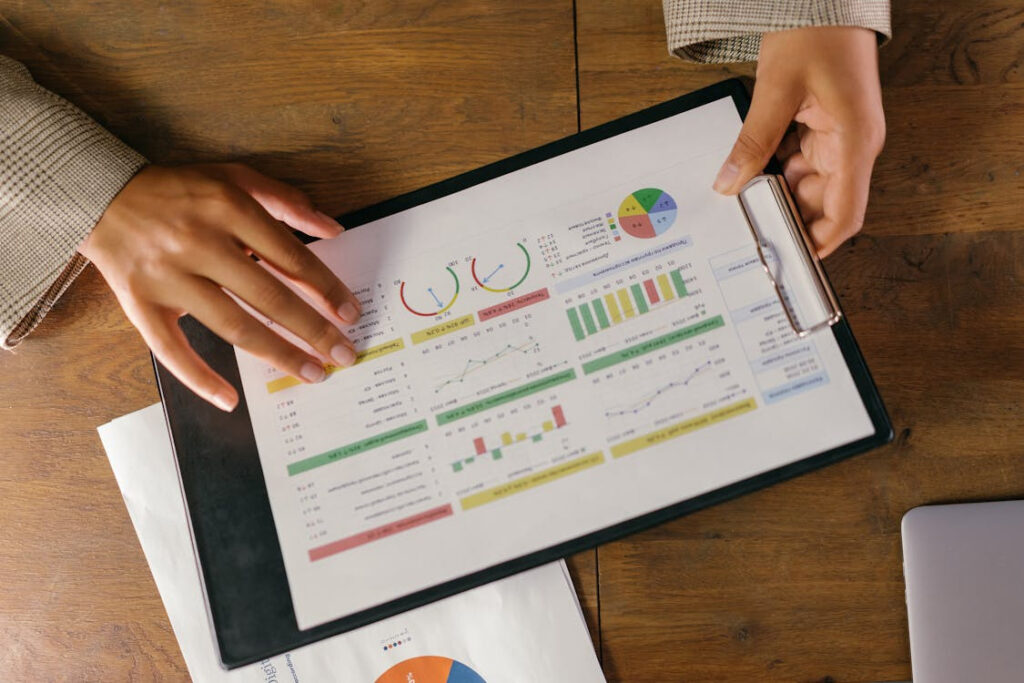 charts-and-graphs-on-paper-on-a-clipboard